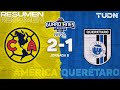 Resumen y goles | América 2-1 Querétaro | Torneo Guard1anes 2021 BBVA MX - J6 | TUDN