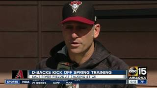D-Backs kick off spring training