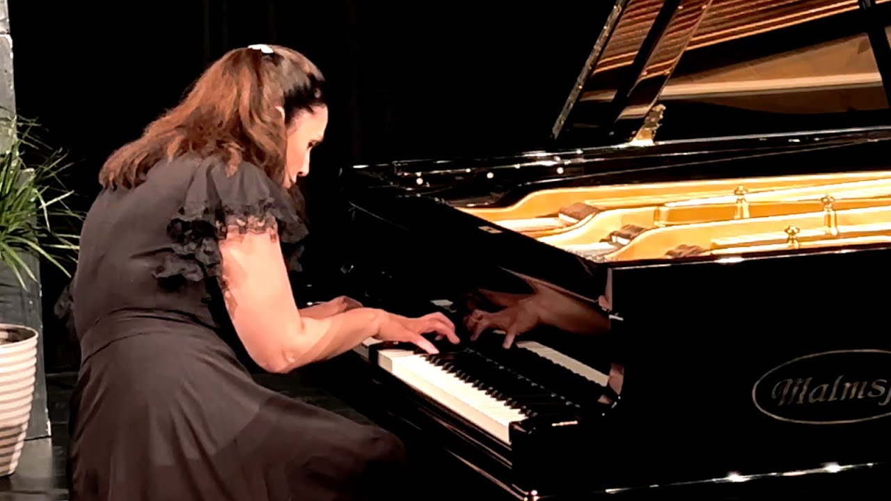 Jon Lord - Telemann Experiment for solo piano with Christina Grigoryants