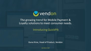 Introducing QuickPik – The growing trend for Mobile Payment & Loyalty solutions