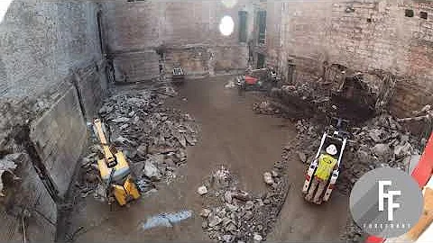 Robotic Demolition at Neuhoff in Nashville