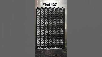 Can You Spot It Speed Challenge! 7 Seconds! Go! #shorts #games