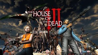 The House of The Dead 3 (1st Player as "Lisa Rogan") Very Hard, No Death & All Rescue - 1 Credit