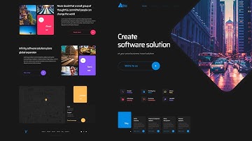 Landing Page design in Figma (2020) Speedart