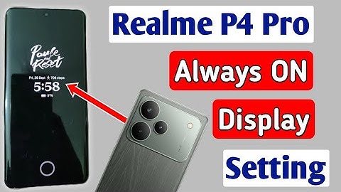 Realme P4 Pro Always On Display Setting | how to always on display in realme p4 pro 5g