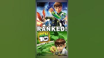 Ben 10 Video Games Ranked Worst to Best! #ben10 #ranked #fyp