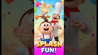Simple Simon SPLASH Funny Cream Pie Nursery Rhyme for Kids Toddler Laugh Fun
