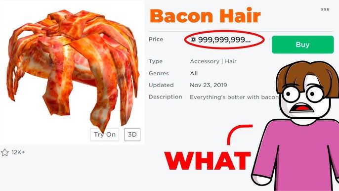 Bacon hair (girl) - FlipAnim