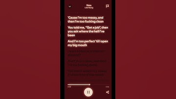 Thumbnail of Messy - Lola Young✨ #Lyrics #Viral #Trending  #MusicLover #NowPlaying #PopMusic