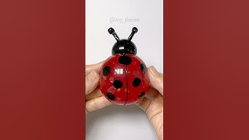 🐞Ladybug Squishy DIY with Nano Tape