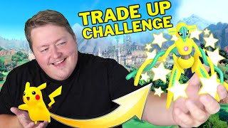 Trading Pikachu into SHINY DEOXYS?! | Trade Up Challenge