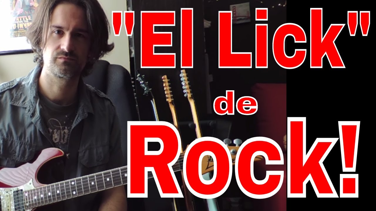 El lick de guitarra  (frase) que todo roquero o metalero debería aprender \m/