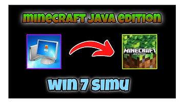 Win 7 simu to play minecraft java edition on android 😍 #minecraft #win7simu 