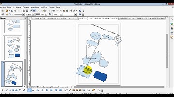 Curso de OPENOFFICE DRAW 2: transformar figuras y fontwork