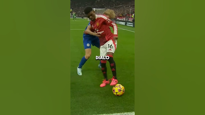 Joshua Zirkzee score for Manchester United.
