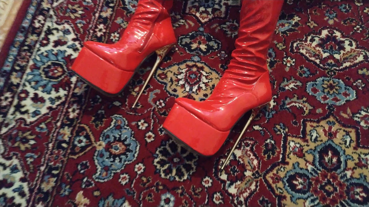 New crotch high heeled boots teaser YouTube