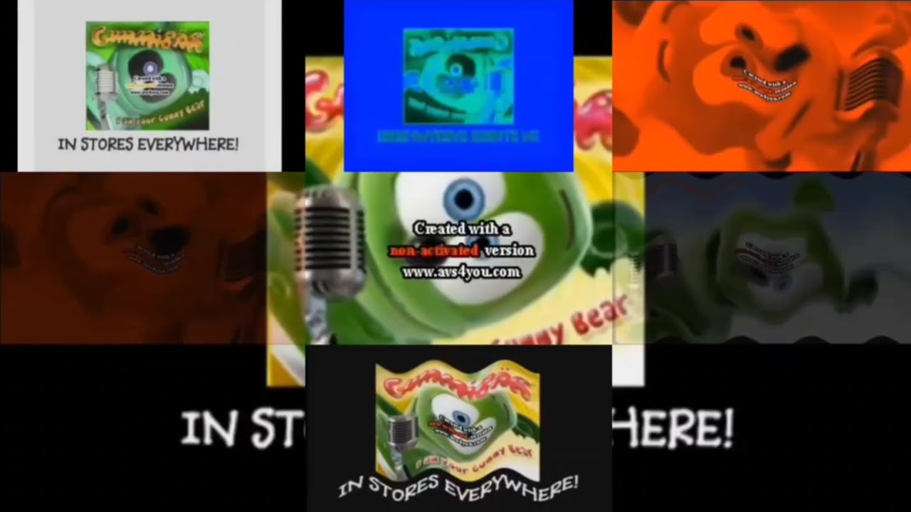 Recreated Klasky GummyBear Sparta Death Metal VE Remix Feat GummyBear Effects