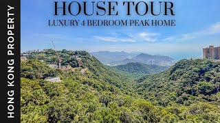 🇭🇰 4K HOUSE TOUR | LUXURY PEAK RESIDENCE | Hong Kong