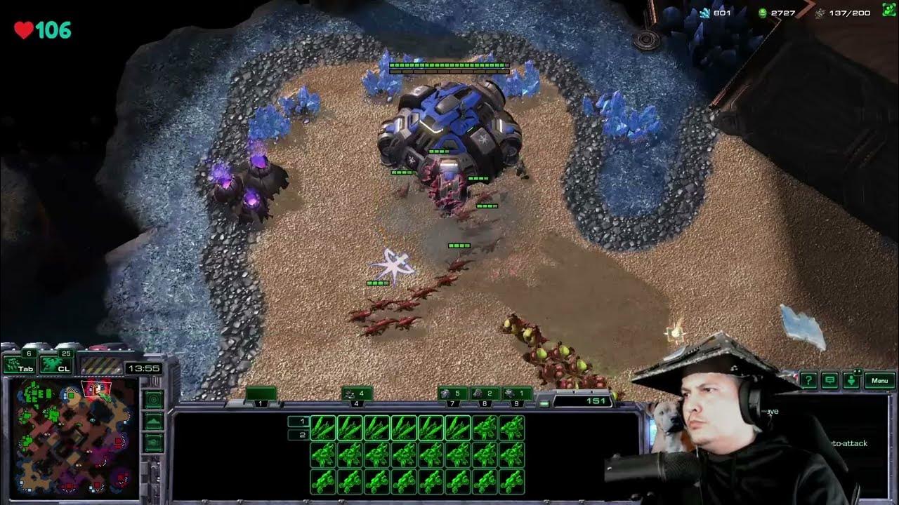 StarCraft 2 Terran vs Zerg Splash attack YouTube