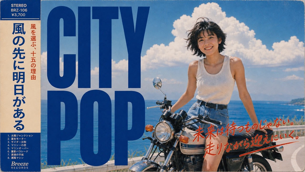 Tokyo Tomorrow Beyond the Wind｜昭和レトロ シティポップ 1980年代