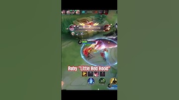 Ruby "Little Red Hood" #mobilelegends #mlbb #mlbbshorts #shorts #ruby