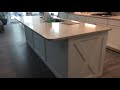 kitchen island trim work