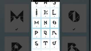 1001 tangram letters answer