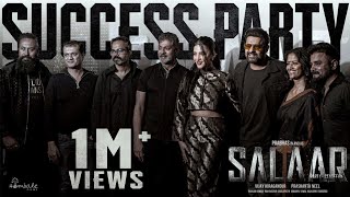 Glimpses From Salaar Success Party, Prabhas, Shruti, Prashanth Neel, Vijay Kiragandur, Hombale Films