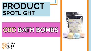 Product Spotlight: CBD Bath Bombs
