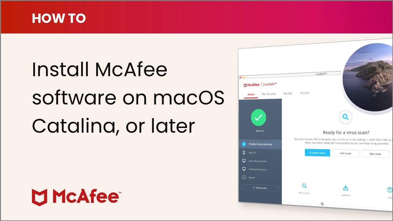 ¿Puedo descargar McAfee Antivirus en Mac?