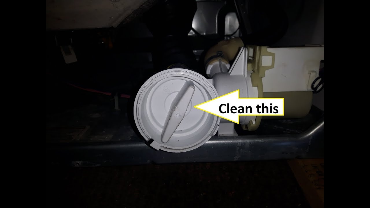 DIY how to clean filter for Samsung washing machine beeping not draining water error codes