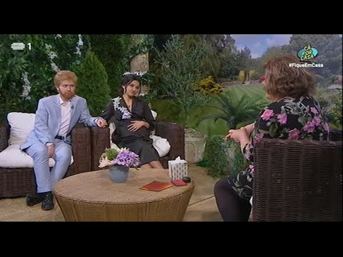 Harry e Meghan são entrevistados pela Júlia | Cá Por Casa | RTP