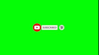 Free Download green screen subscribe button - No Copyright