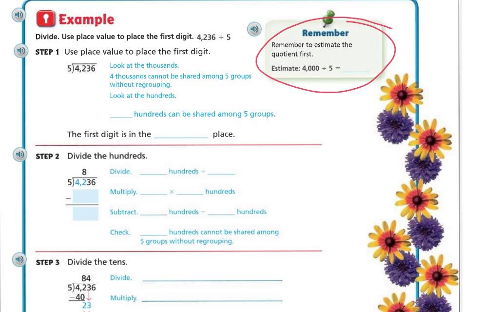 go math grade 5 lesson 2.1 homework