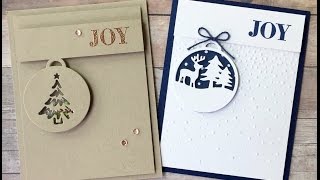 Partial Die Cut Tags with Merry Tags