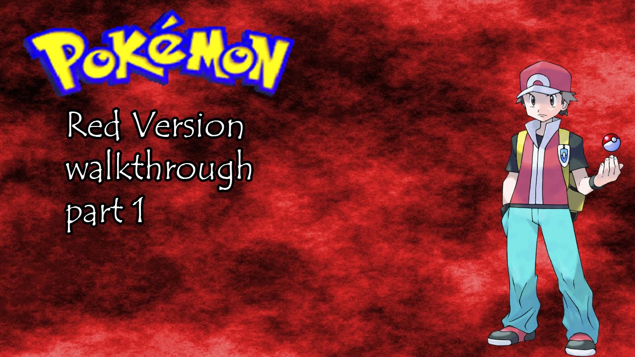Pokemon Red Walkthrough Part 1 No Commentary YouTube pokemon-red-walkthrough-part-1-no-commentary-youtube