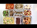 レシピ付/作り置きおかず「1時間で10品」09/18　10 meal preps in 1 hour