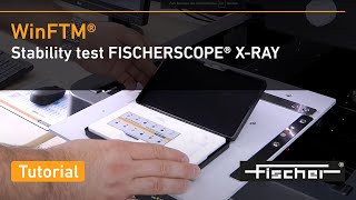 Stability Test Fischerscope X-Ray Tutorial Fischer