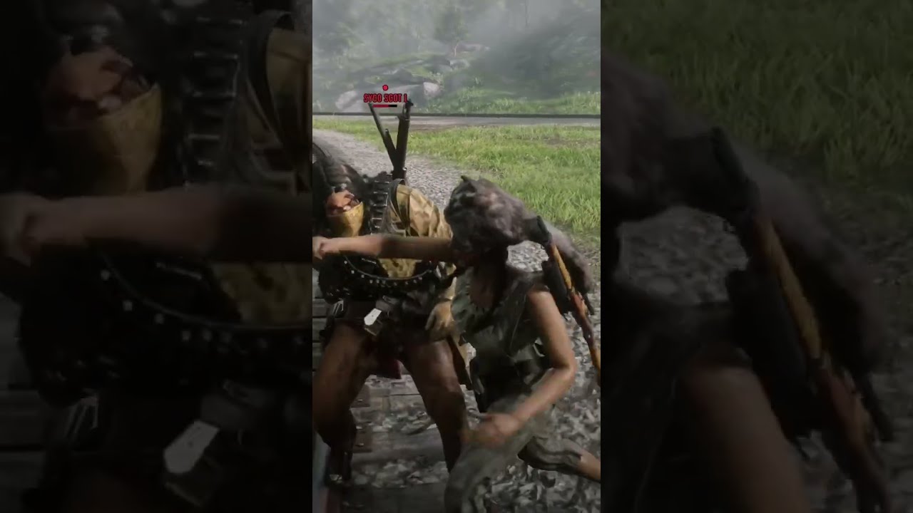 Two Homeless Women Fight But The Better One Wins Red Dead 2 Online