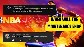 NBA 2K23 MyTeam Android Mobile | MAINTENANCE UPDATE