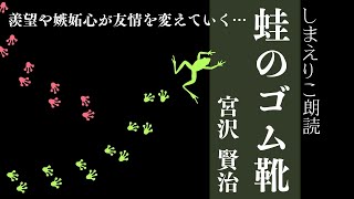 【宮沢賢治名作朗読】羨望や嫉妬心がカエルを通じて描かれる「蛙のゴム靴」字幕あり教養・作業用BGMにも【元NHKフリーアナウンサーしまえりこ】