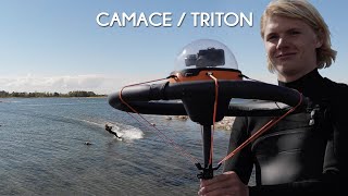 Camace | Triton · Behind the scenes · With pro kitesurfers
