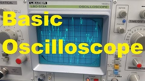 Basic Training Oscilloscope & amp testing Trace audio circuits using test points