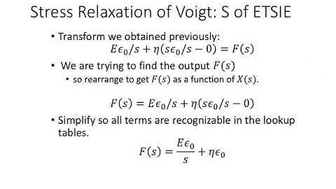 video 17d solving for viscoelastic behavior