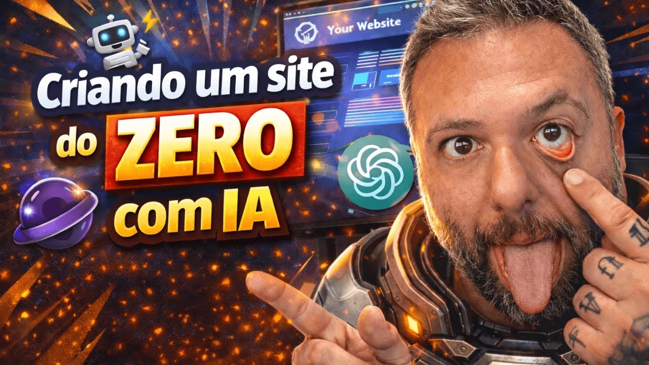 Como Criar um Site com IA do Zero (Prompt + Passo a Passo) - 2026 - YouTube