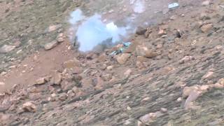 Jeremy Foley Crash Pikes Peak International Hill Climb 2012