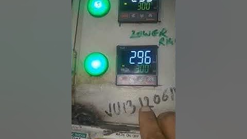 Autonics TX4S operation setting