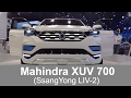 SsangYong Liv2  may be introduced as Mahindra XUV 700 in India.