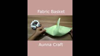 Diy Fabric Basket  Sewing Tutorial At Home do it your self Shorts.