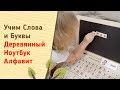 Русский и Английский алфавит для детей. Развивающие игрушки от Raduga Kids.